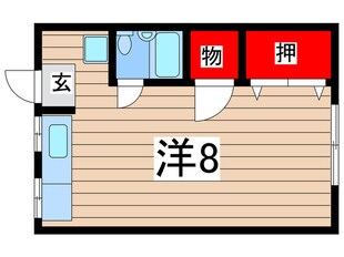 共栄マートハイツの物件間取画像